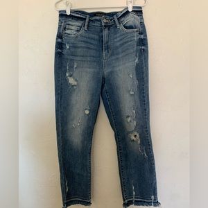 Judy Blue Boyfriend Straight Leg